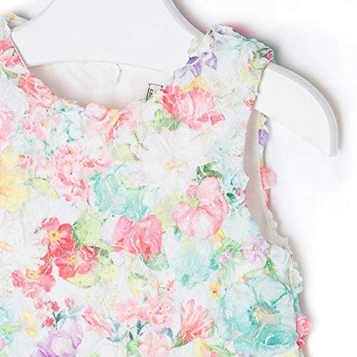 Mayoral Neonata Vestito Rilievi Stampati