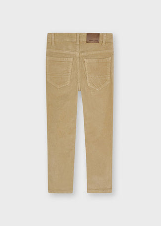 Mayoral Pantalone velluto slim fit bambino