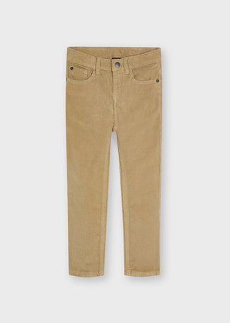 Mayoral Pantalone velluto slim fit bambino
