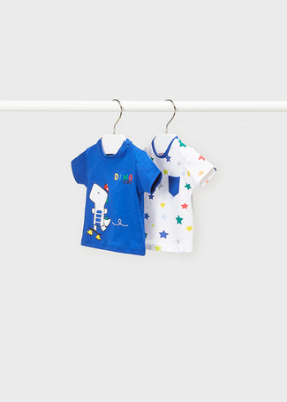 Mayoral Set 2 t-shirts neonato