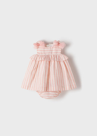 Mayoral Vestito righe neonata