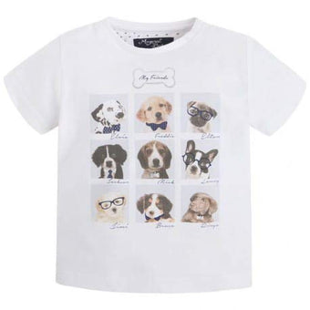 Mayoral Shirt m/c con i Cani Neonato