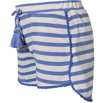 Lemon Beret Short a righe