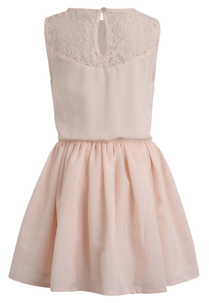 Lemon Beret Vestito ricamato
