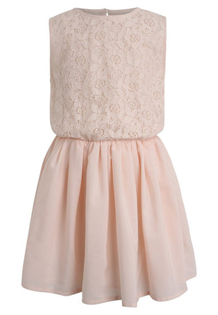 Lemon Beret Vestito ricamato