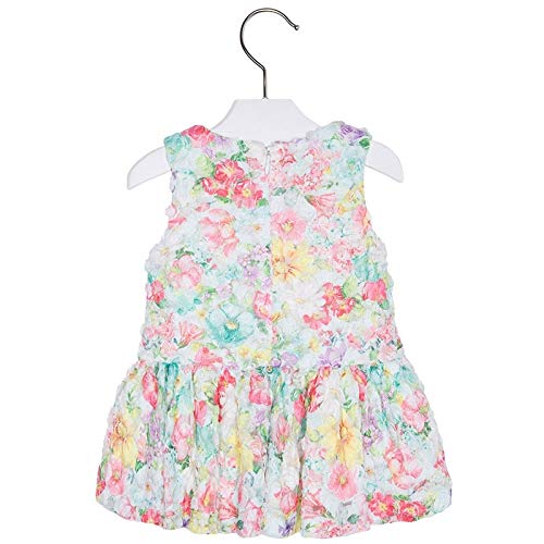 Mayoral Neonata Vestito Rilievi Stampati