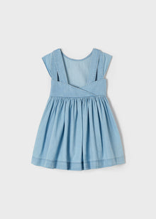 Mayoral Vestito tasca fiocco bambina