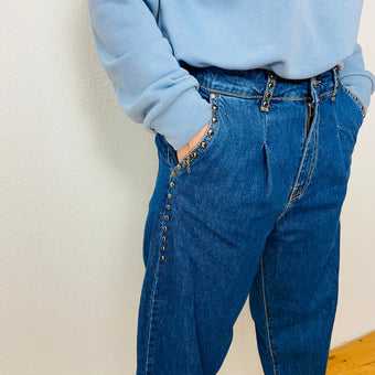 Jeans Carrot Piences Berna