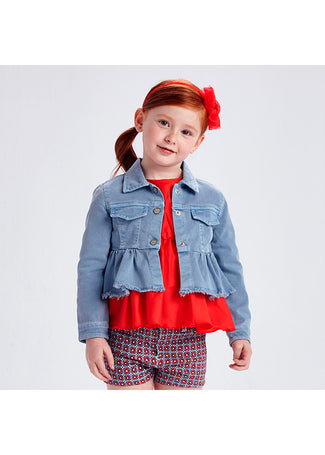 Mayoral Giubbotto twill volant
