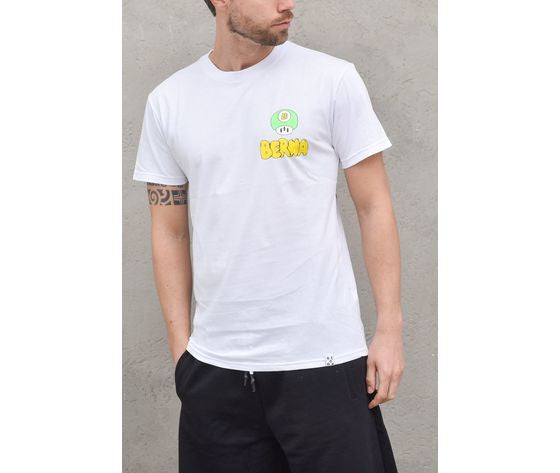 Berna T-shirt stampa fiamme