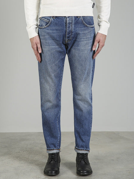 Berna Jeans slim stone wash