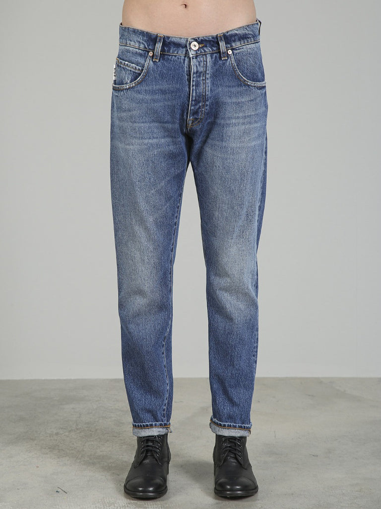 Berna Jeans slim stone wash