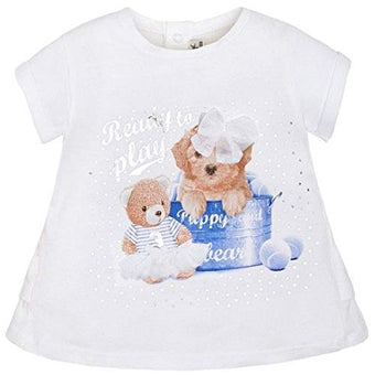 Mayoral t-Shirt m/c Volant Posteriori Neonata