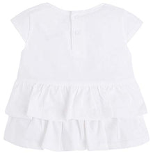 Mayoral t-Shirt m/c Volant Spalla Neonata