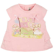 Mayoral t-Shirt m/c Volant Spalla Neonata