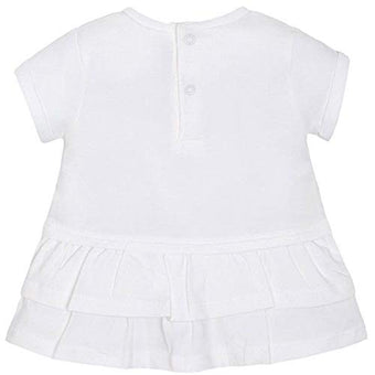 Mayoral t-Shirt m/c Volant Posteriori Neonata
