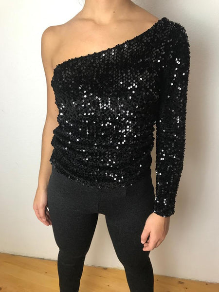 Benissimo Monospalla con paillettes