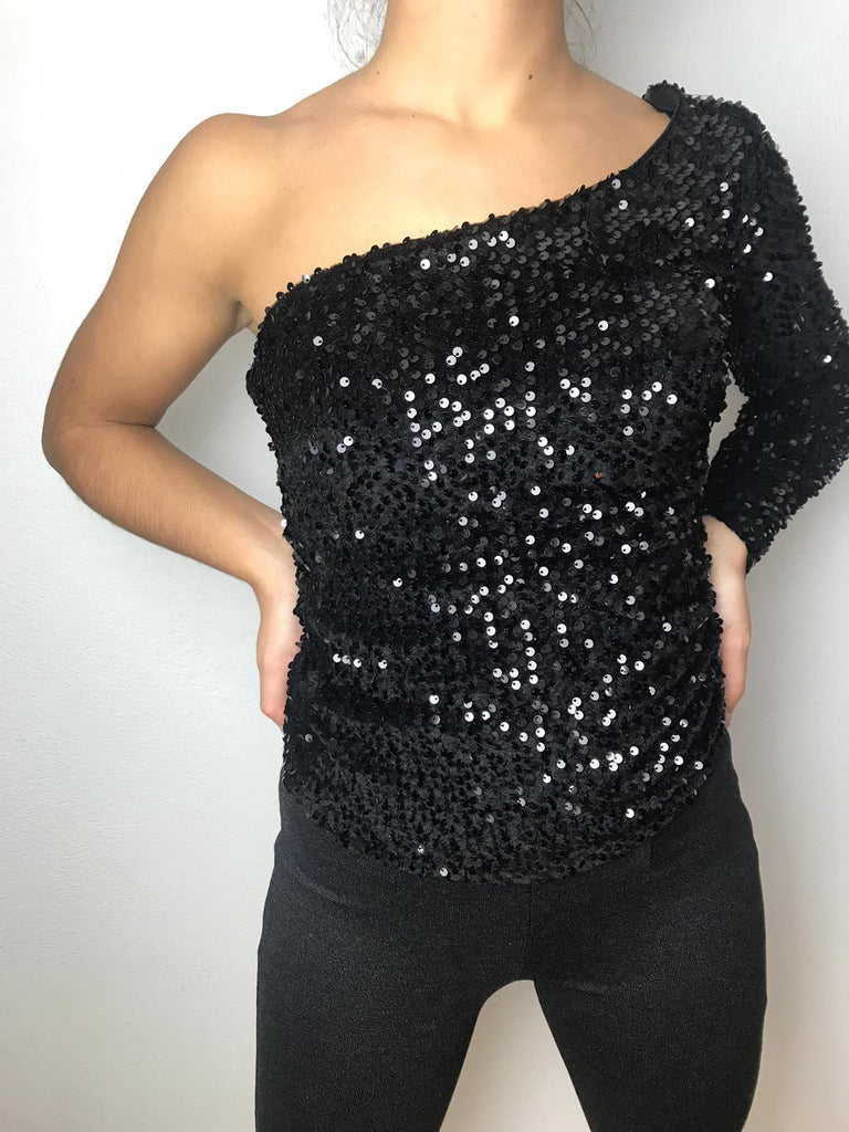 Benissimo Monospalla con paillettes