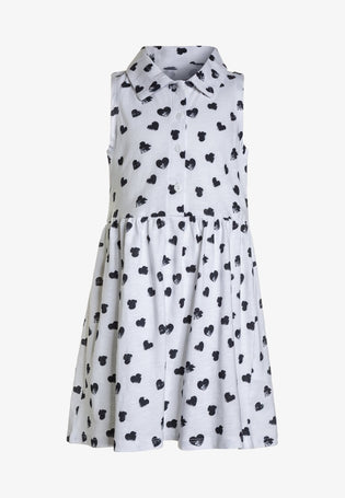 Lemon Beret Vestito smanicato stampato