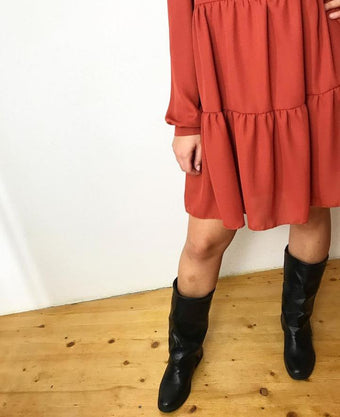 Coocu Vestito arricciato